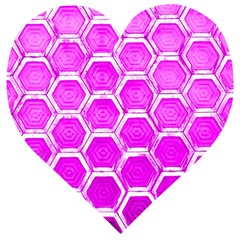 Hexagon Windows Wooden Puzzle Heart by essentialimage