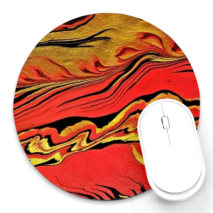 Warrior Spirit Round Mousepads