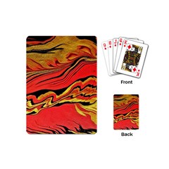 Warrior Spirit Playing Cards Single Design (mini) by BrenZenCreations