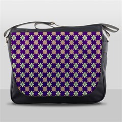 Flower Blocks Messenger Bag by Sparkle