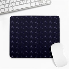 Black Stars Large Mousepads