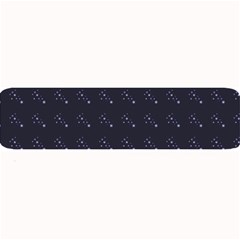 Black Stars Large Bar Mats