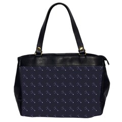 Black Stars Oversize Office Handbag (2 Sides)