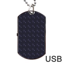 Black Stars Dog Tag USB Flash (One Side)