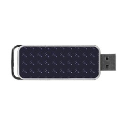 Black Stars Portable USB Flash (One Side)