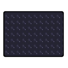 Black Stars Double Sided Fleece Blanket (Small) 