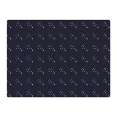 Black Stars Double Sided Flano Blanket (Mini) 