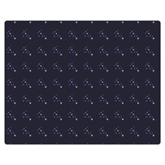 Black Stars Double Sided Flano Blanket (Medium) 