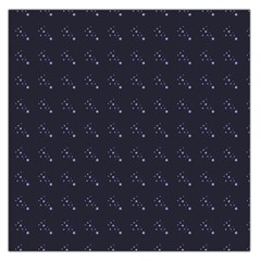 Black Stars Large Satin Scarf (square) by Sparkle