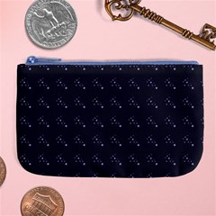 Black Stars Large Coin Purse