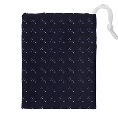 Black Stars Drawstring Pouch (4XL)