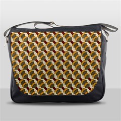 Abstract Illusion Messenger Bag by Sparkle