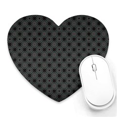 Blockify Heart Mousepads