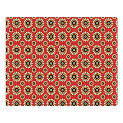 Digital Flowers Double Sided Flano Blanket (large)  by Sparkle