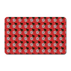 Flowers Pattern Magnet (rectangular) by Sparkle