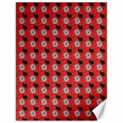 Flowers Pattern Canvas 12  X 16  by Sparkle