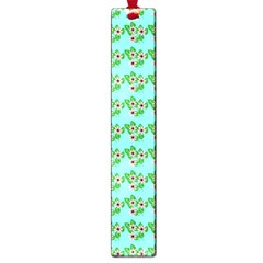 Flowers Pattern Large Book Marks