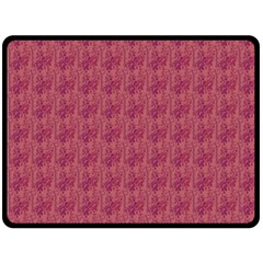 Digital Handdraw Floral Fleece Blanket (large)  by Sparkle