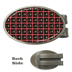 Grill Blocks Money Clips (oval) 