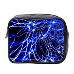 Lines Flash Light Mystical Fantasy Mini Toiletries Bag (Two Sides) Front