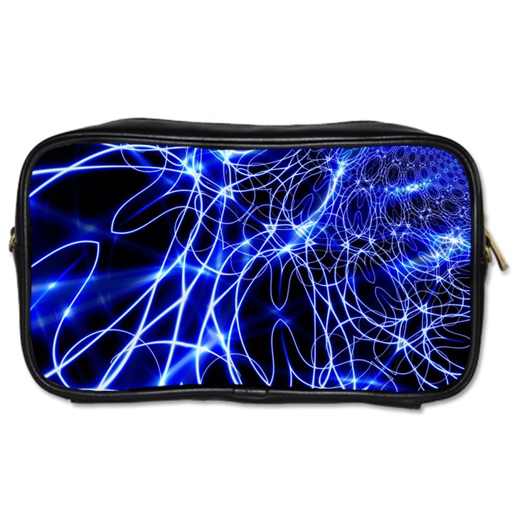 Lines Flash Light Mystical Fantasy Toiletries Bag (One Side)