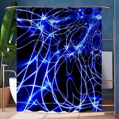 Lines Flash Light Mystical Fantasy Shower Curtain 60  X 72  (medium)  by Dutashop