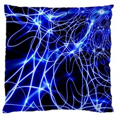 Lines Flash Light Mystical Fantasy Large Cushion Case (one Side) by Dutashop