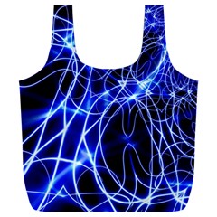 Lines Flash Light Mystical Fantasy Full Print Recycle Bag (xxl)