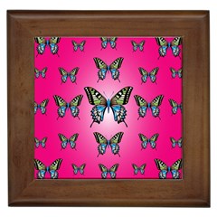 Butterfly Framed Tile by Dutashop