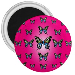 Butterfly 3  Magnets by Dutashop