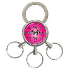 Butterfly 3-ring Key Chain by Dutashop