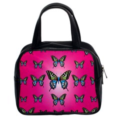 Butterfly Classic Handbag (two Sides) by Dutashop