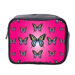 Butterfly Mini Toiletries Bag (two Sides) by Dutashop