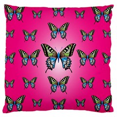 Butterfly Large Cushion Case (two Sides) by Dutashop