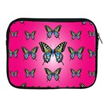 Butterfly Apple iPad 2/3/4 Zipper Cases Front