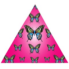 Butterfly Wooden Puzzle Triangle by Dutashop