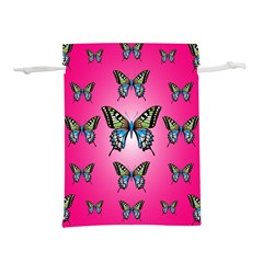 Butterfly Lightweight Drawstring Pouch (l)