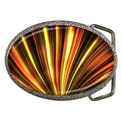 Energy Flash Futuristic Glitter Belt Buckles