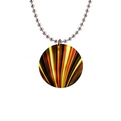 Energy Flash Futuristic Glitter 1  Button Necklace by Dutashop