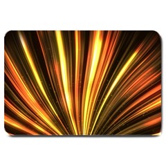 Energy Flash Futuristic Glitter Large Doormat  by Dutashop