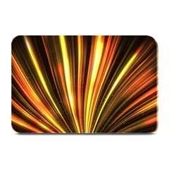 Energy Flash Futuristic Glitter Plate Mats by Dutashop