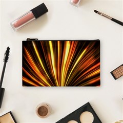 Energy Flash Futuristic Glitter Cosmetic Bag (small) by Dutashop