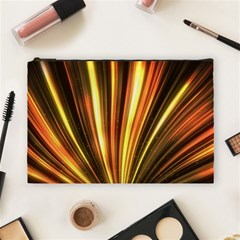 Energy Flash Futuristic Glitter Cosmetic Bag (large) by Dutashop