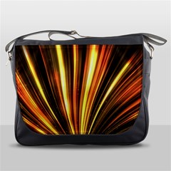 Energy Flash Futuristic Glitter Messenger Bag