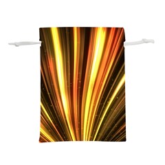 Energy Flash Futuristic Glitter Lightweight Drawstring Pouch (l) by Dutashop