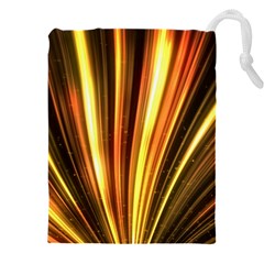 Energy Flash Futuristic Glitter Drawstring Pouch (4xl) by Dutashop