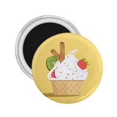 Ice Cream Dessert Summer 2 25  Magnets by Dutashop