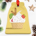 Ice Cream Dessert Summer Bell Ornament (Two Sides) Front