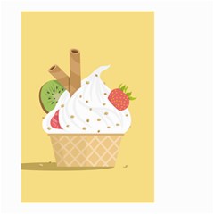 Ice Cream Dessert Summer Small Garden Flag (two Sides) by Dutashop