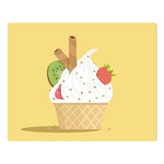 Ice Cream Dessert Summer Double Sided Flano Blanket (large)  by Dutashop